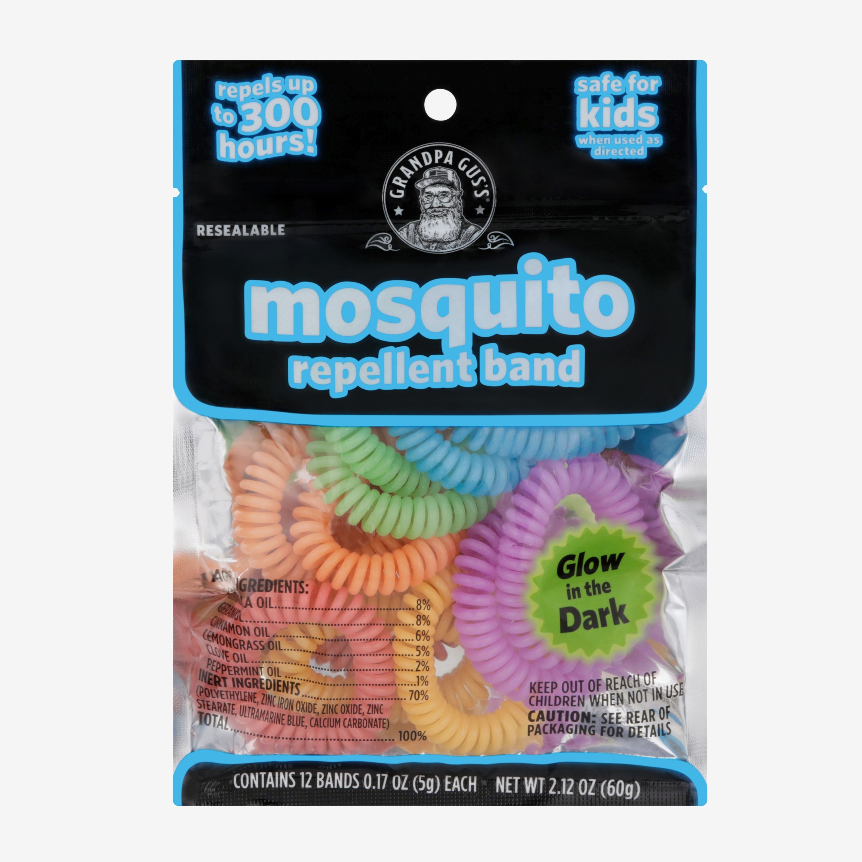 Mosquito Bands (Assorted - 12 Pack)