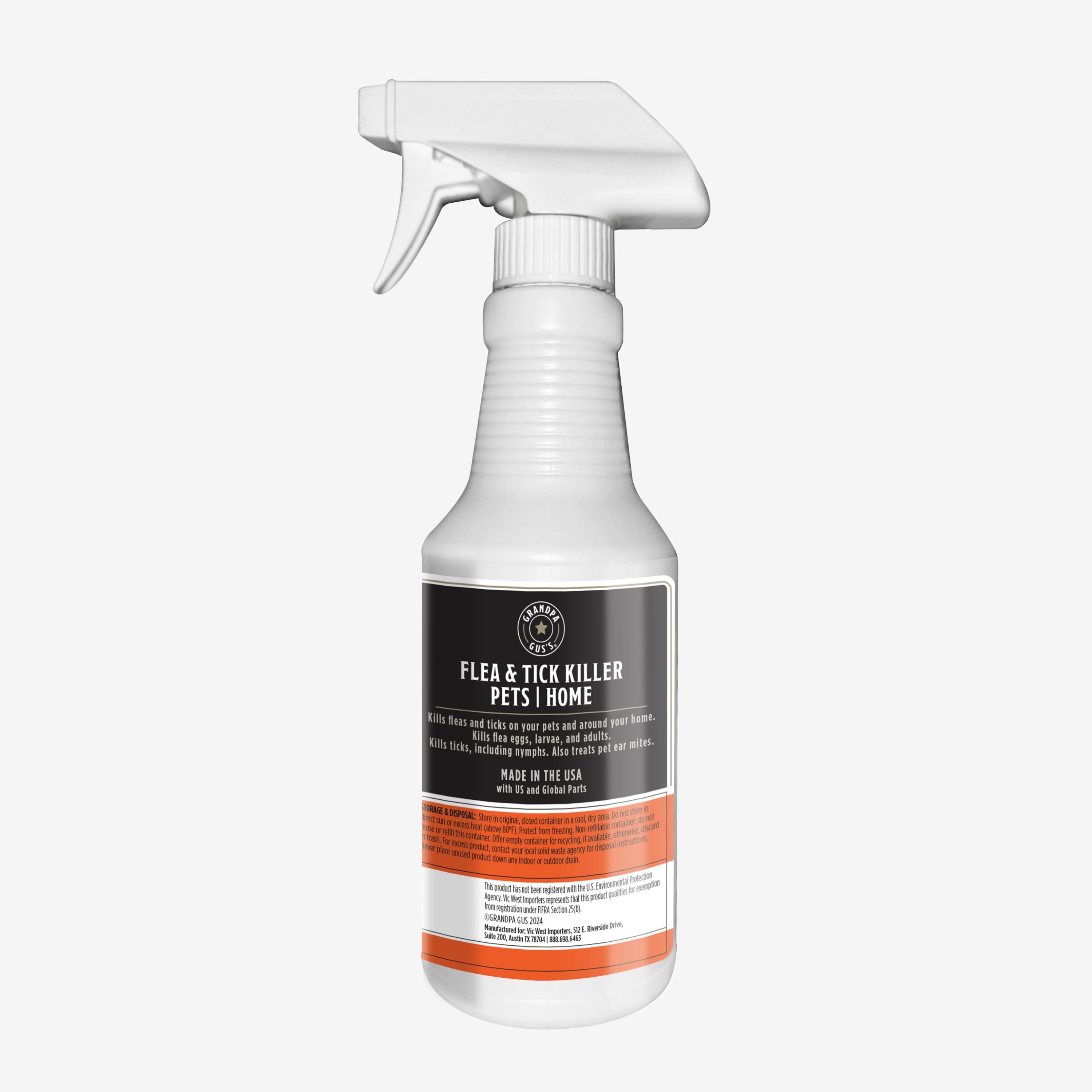 Flea & Tick Killer Spray for Pets & Home