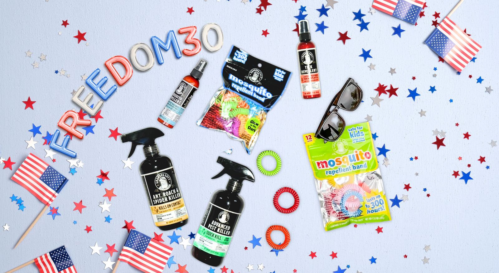 Freedom from Insects Flash Sale – Grandpa Gus