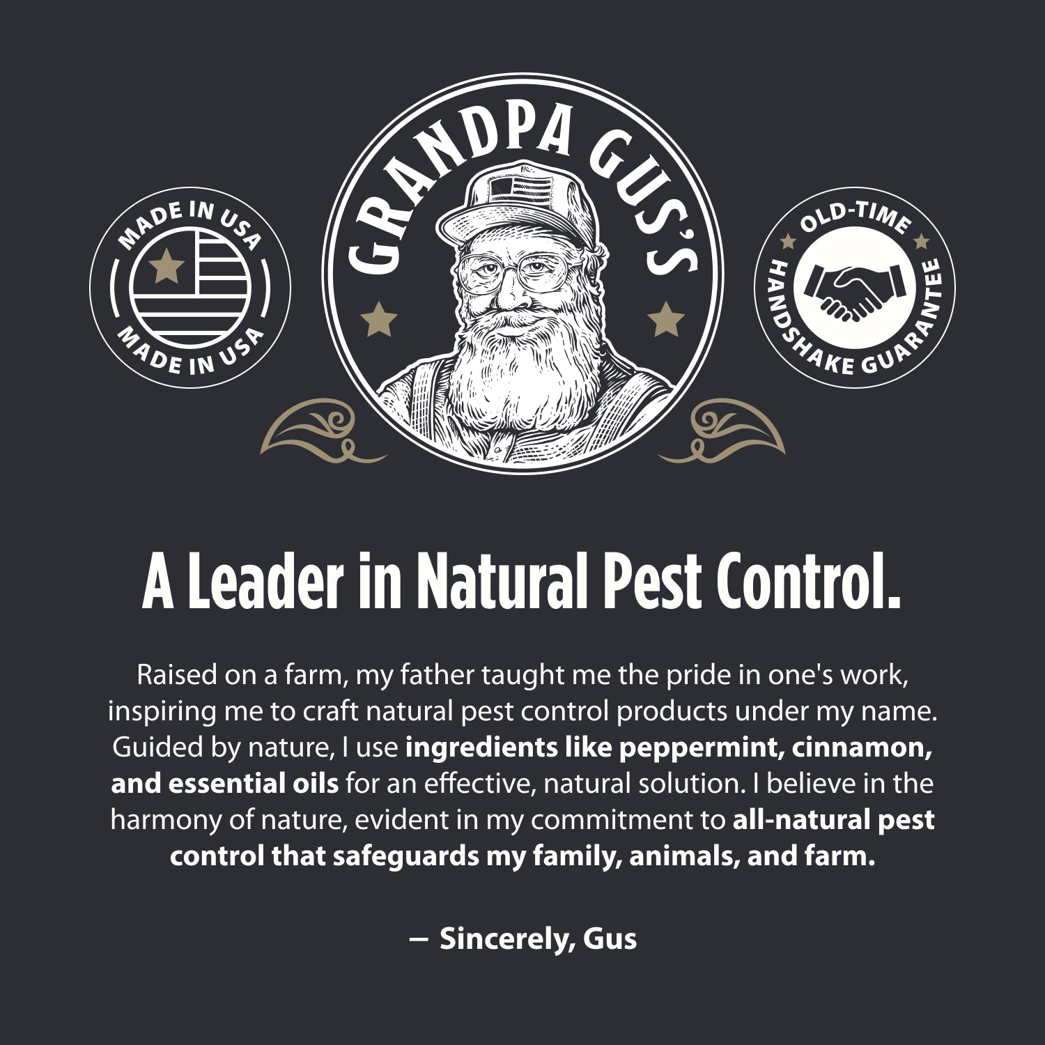 Grandpa Gus's Rodent Repellent Spray