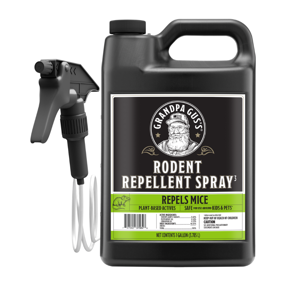 Grandpa Gus 11-Piece Mouse Repellent Kit w/ 8-oz Spray & 10