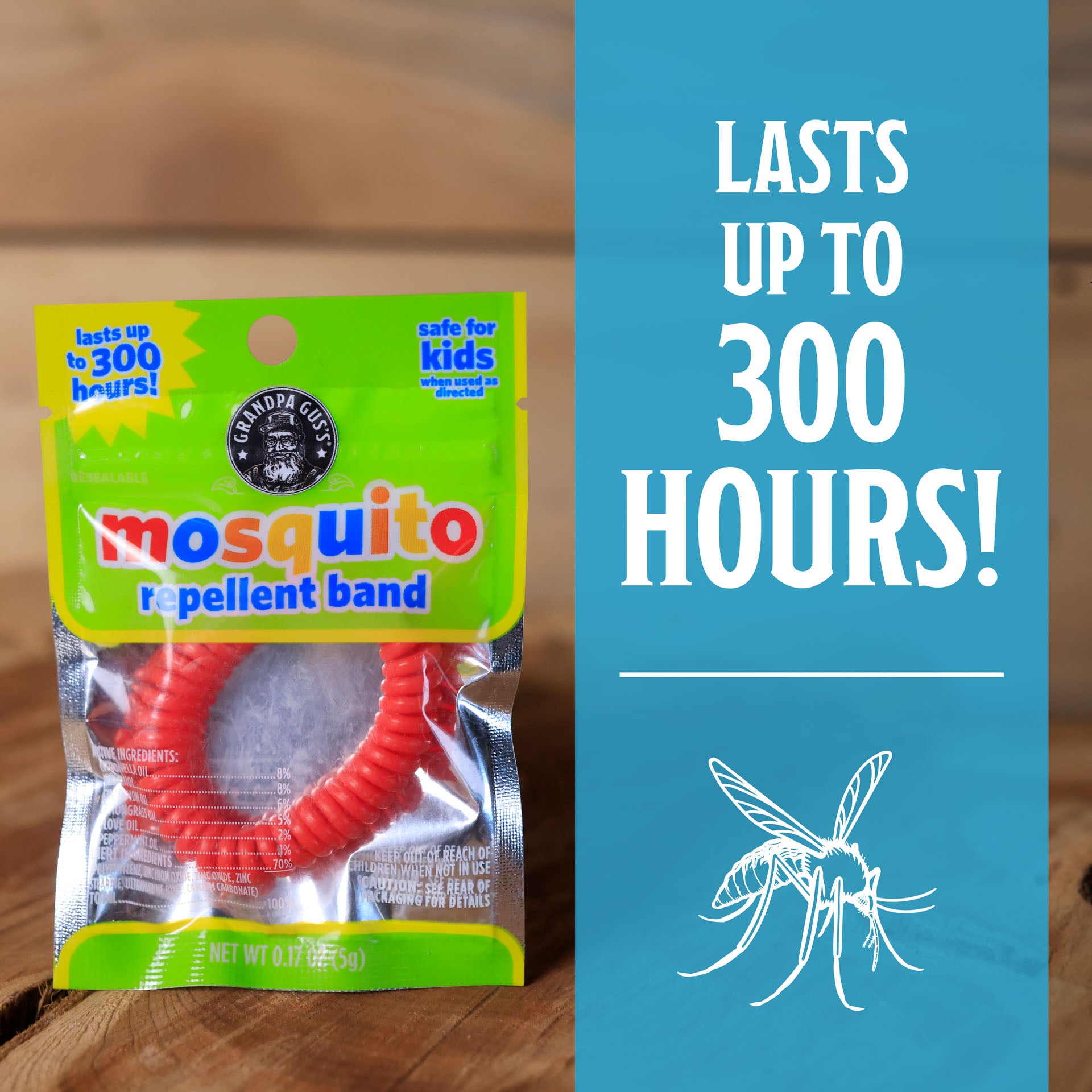 Mosquito Bands (Assorted - 12 Pack)