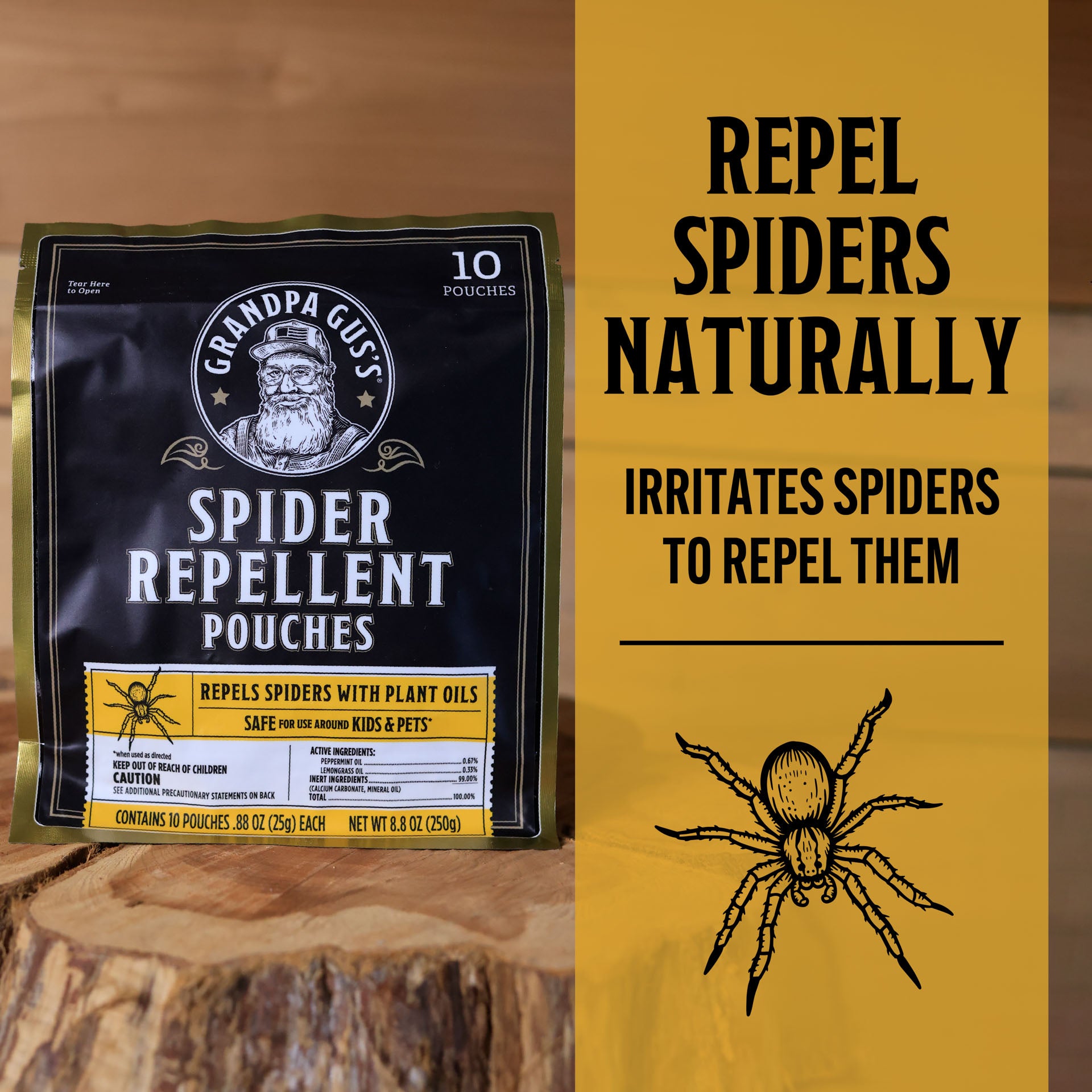 Spider Repellent Pouches