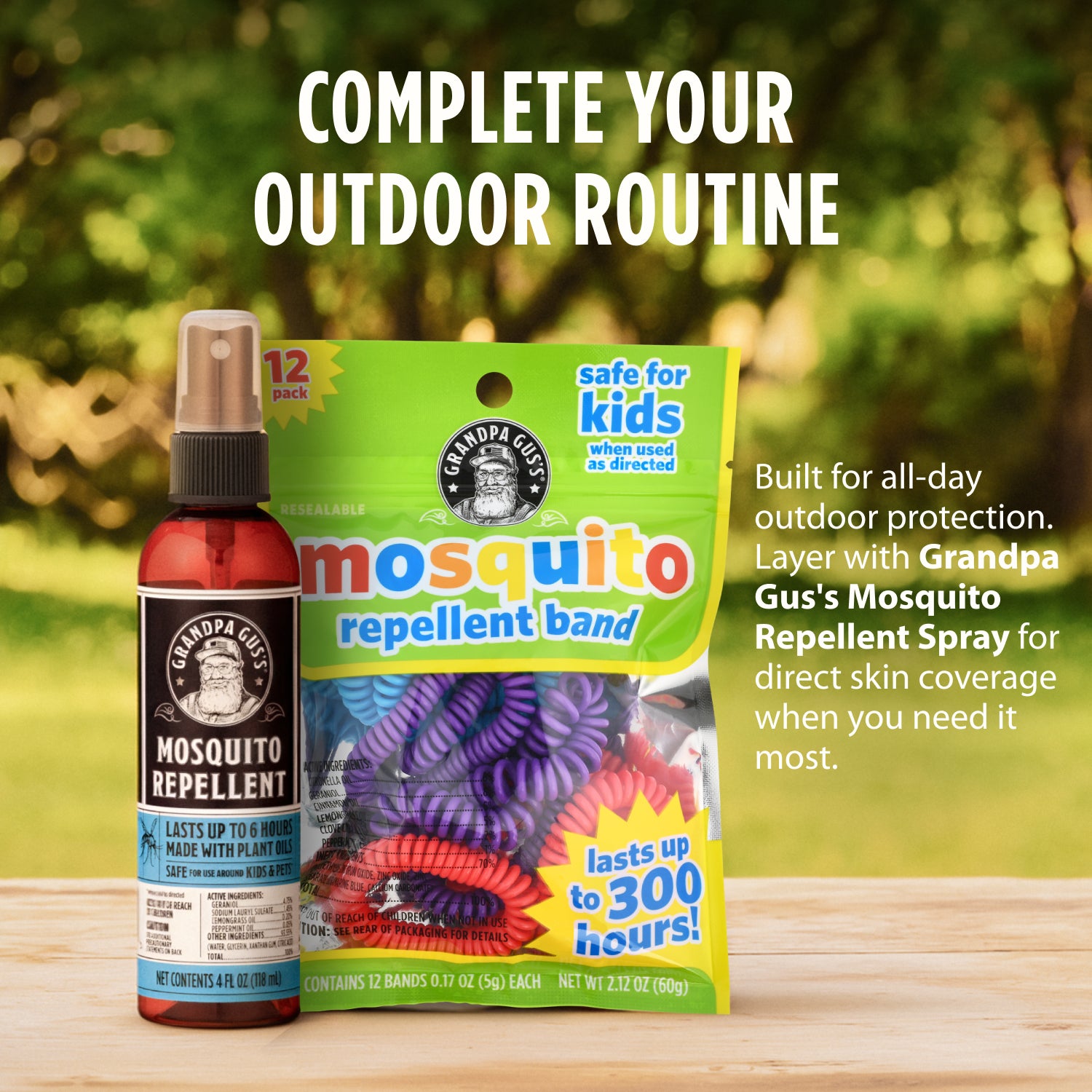 Mosquito Bands (Assorted - 12 Pack)