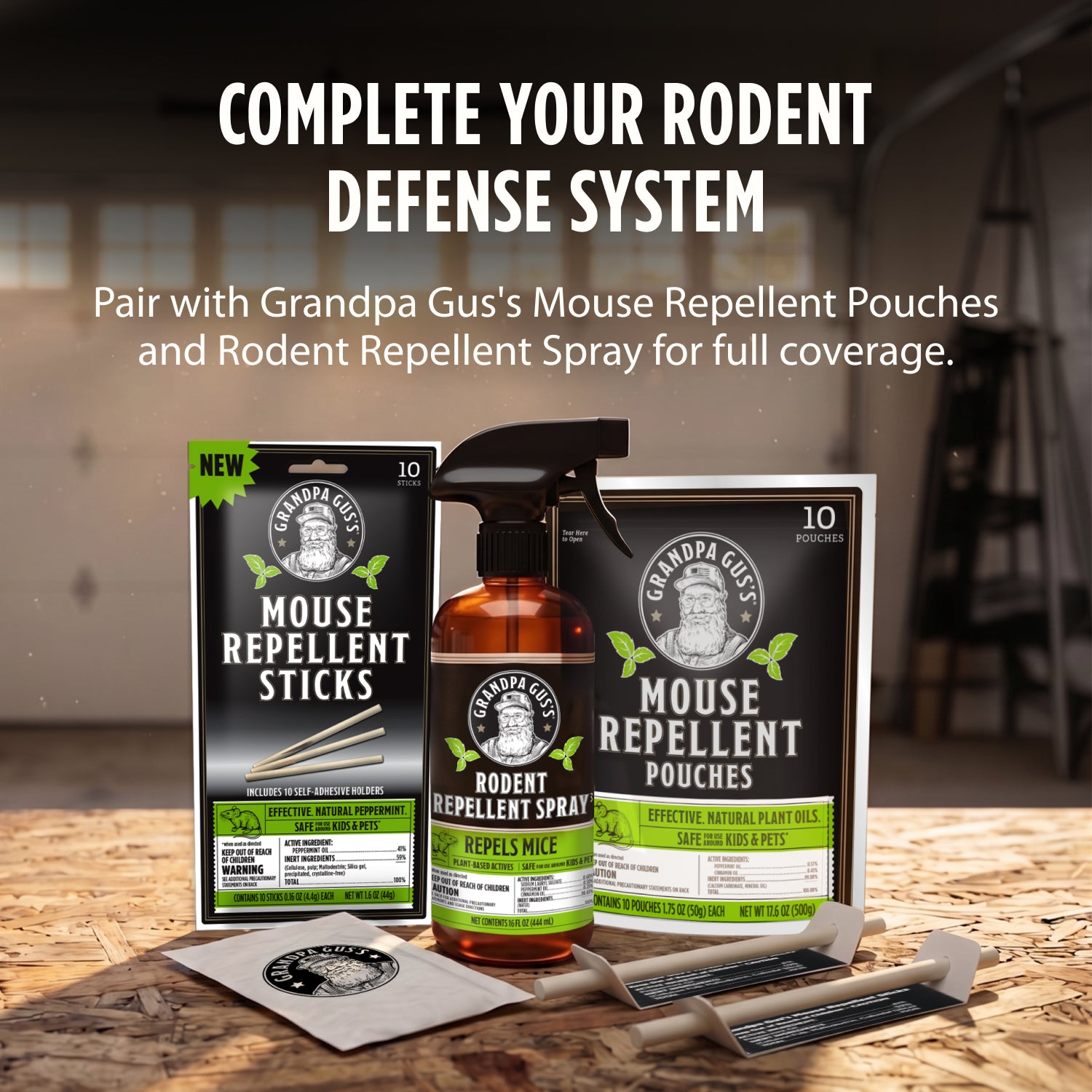 Mouse Repellent Sticks