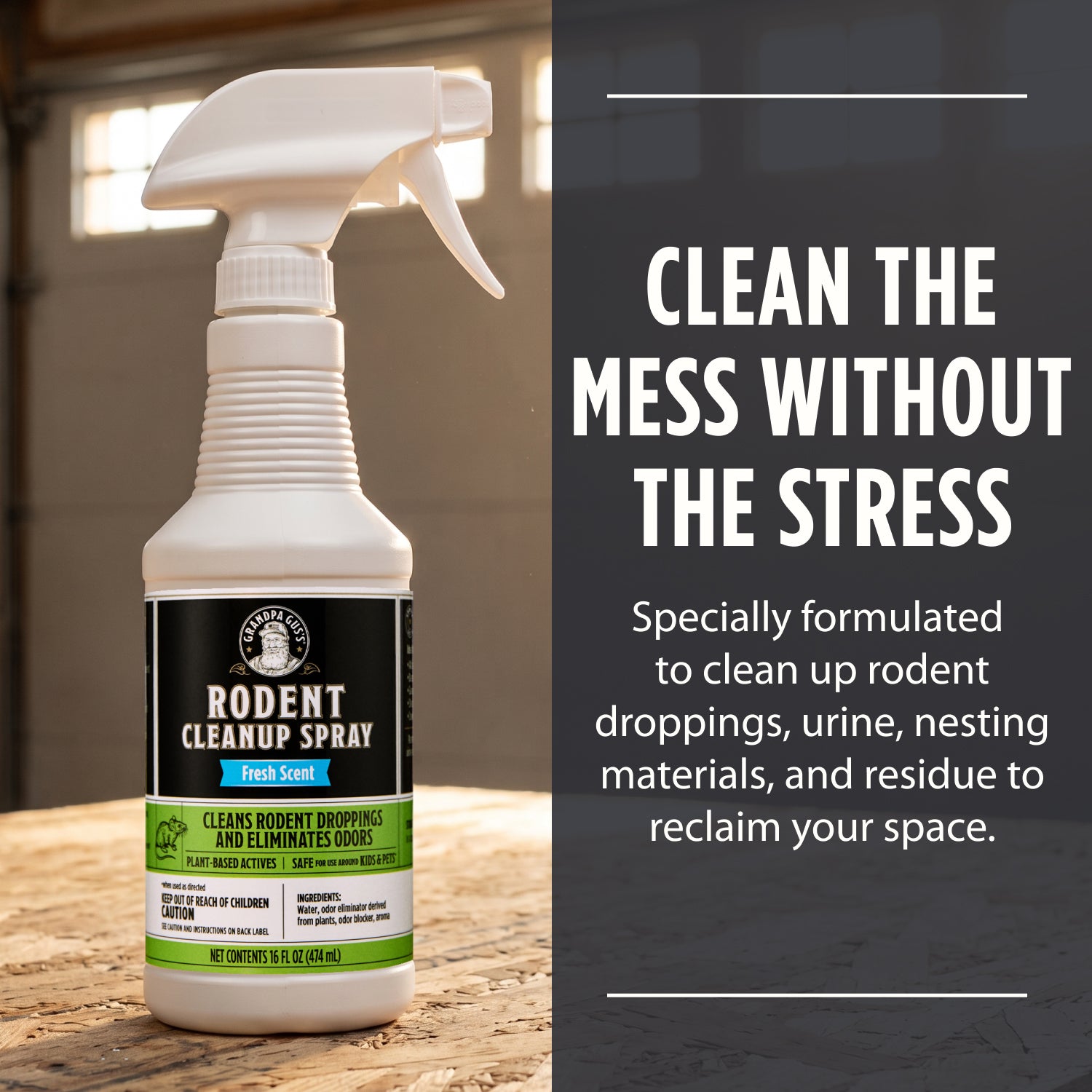Rodent Cleanup Spray