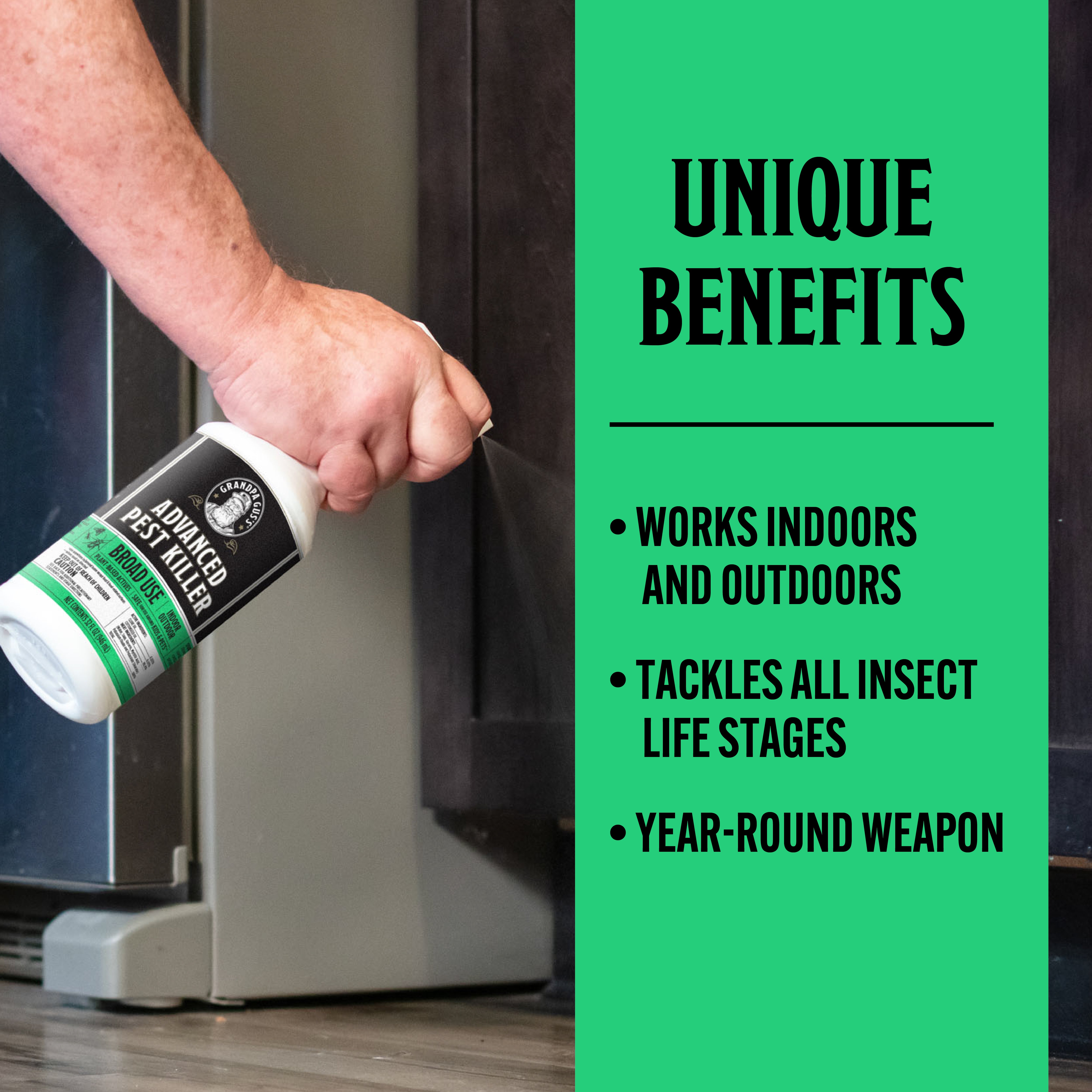 Advanced Pest Killer Ready-To-Use Spray – Grandpa Gus