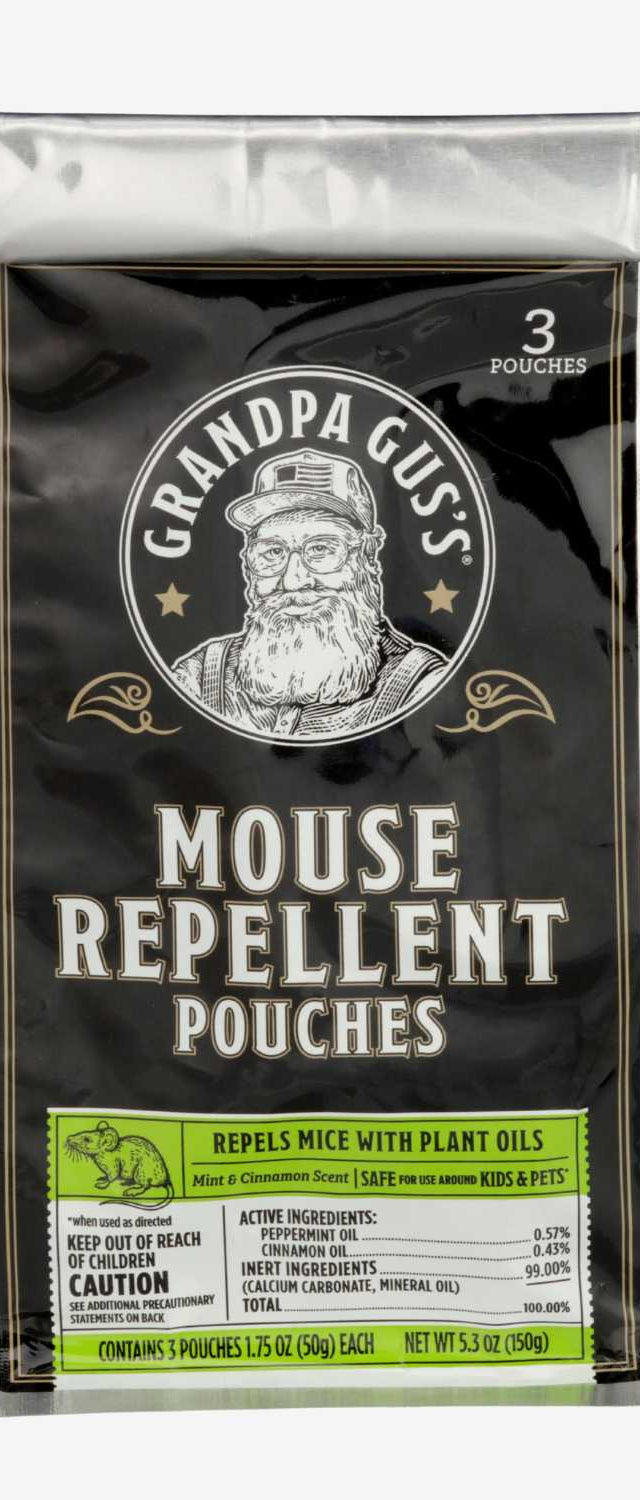 GIFT: Mouse Repellent Pouches (3 Pack)