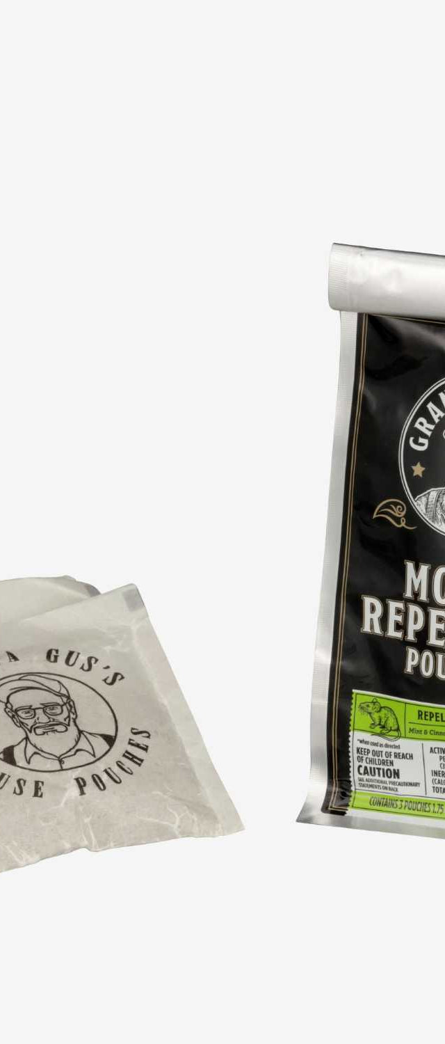GIFT: Mouse Repellent Pouches (3 Pack)