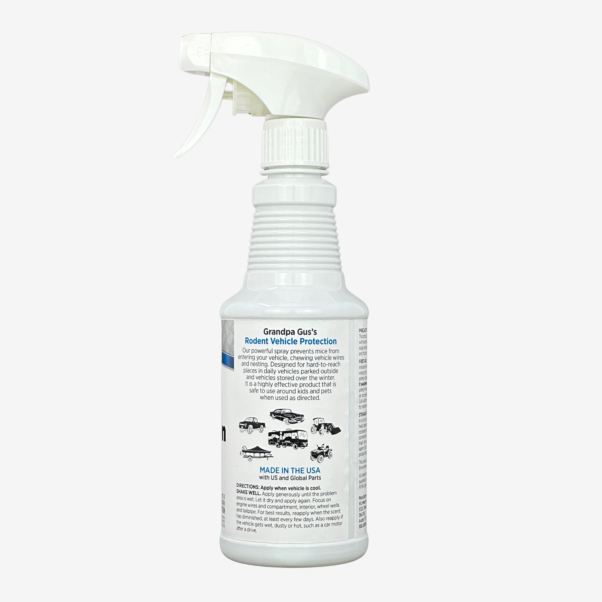 Rodent Vehicle Protection Spray