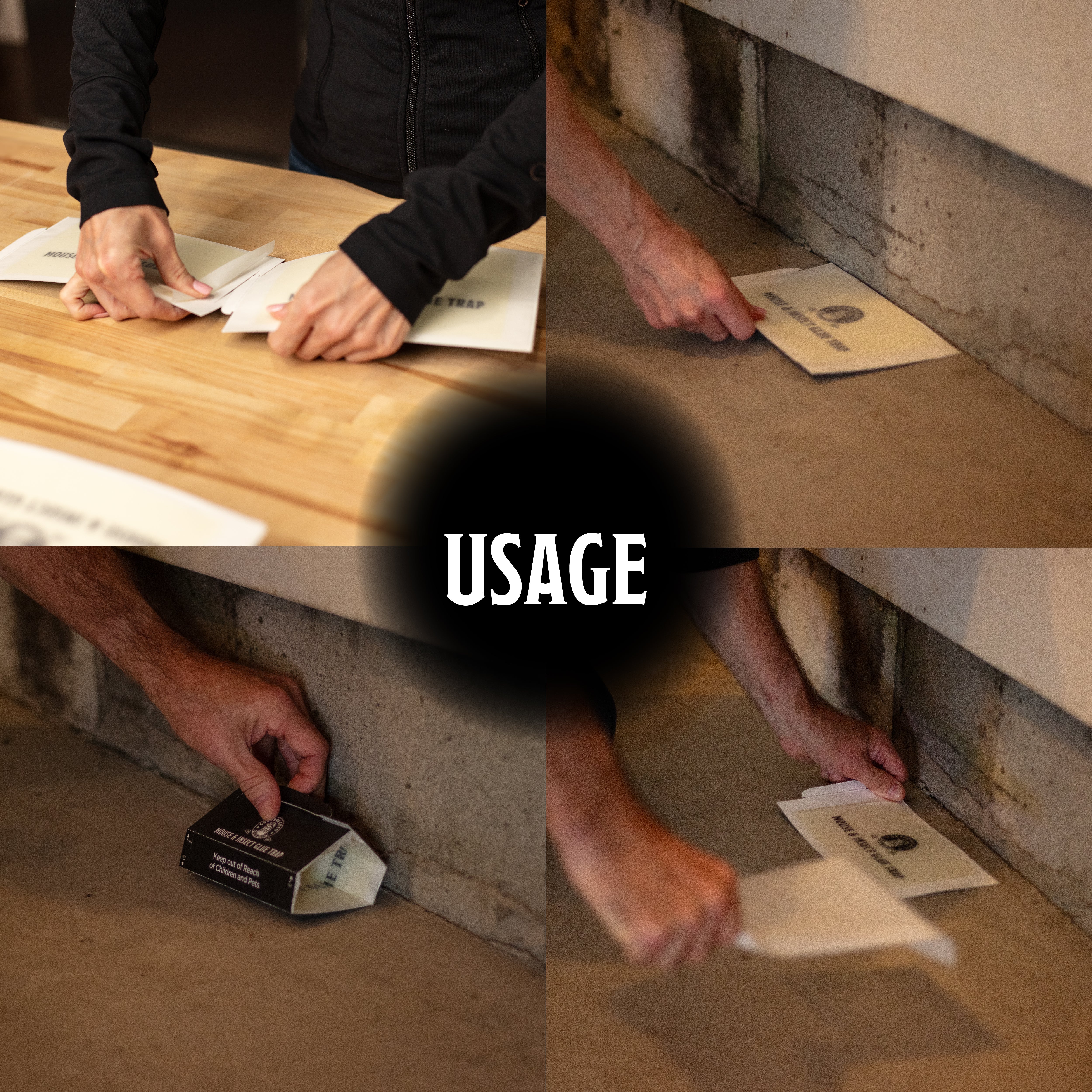 Mouse & Insect Glue Board Traps