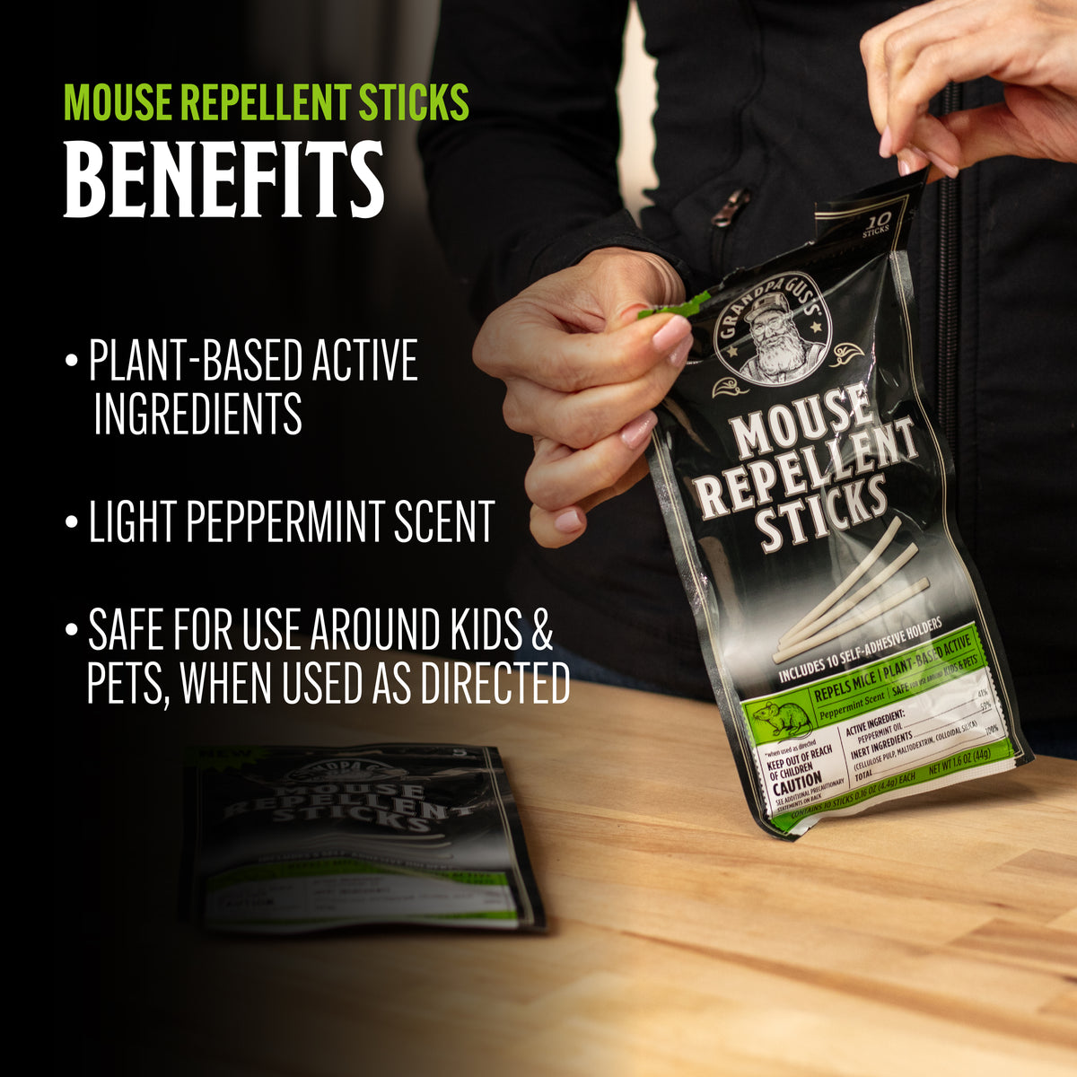Mouse Repellent Sticks – Grandpa Gus