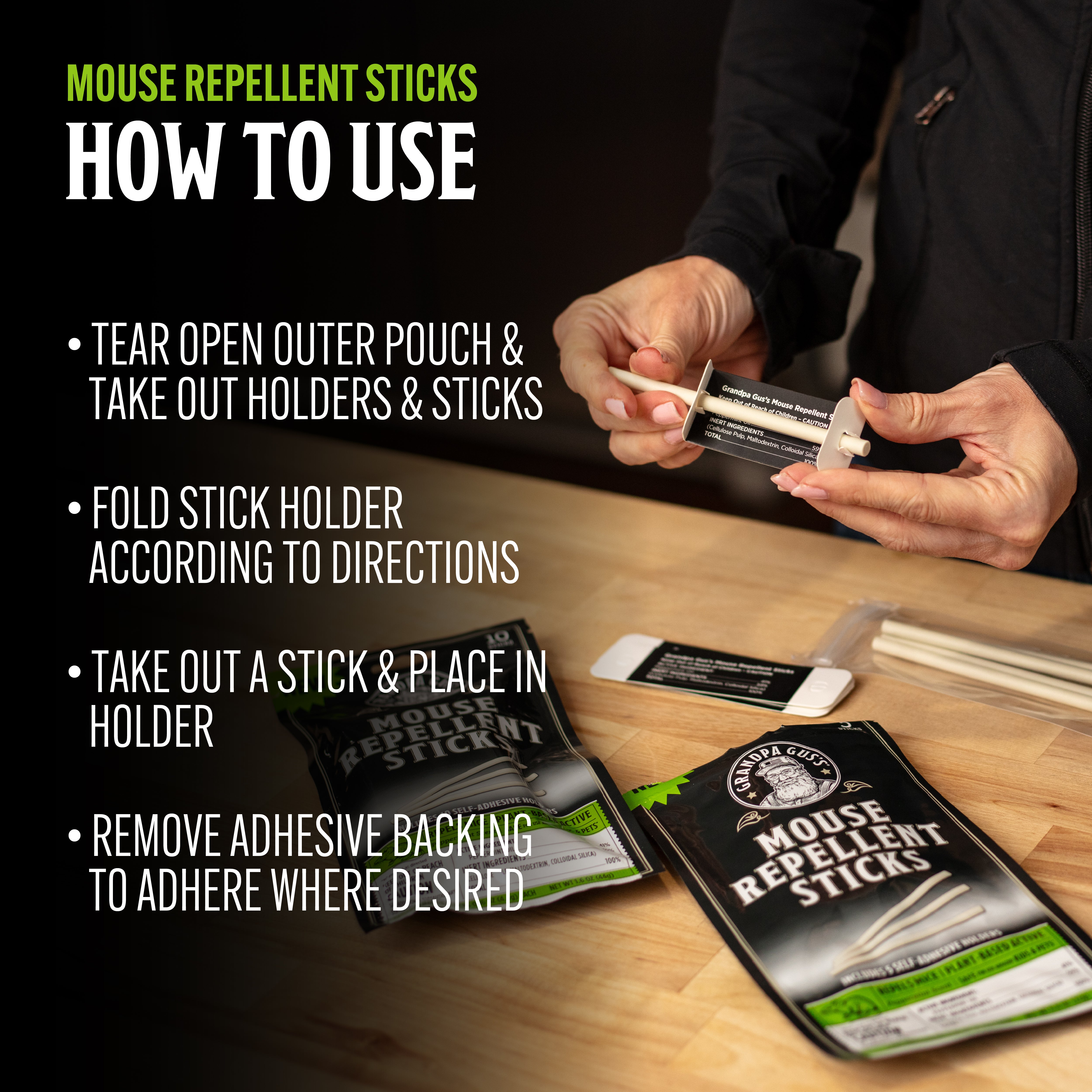 Mouse Repellent Sticks