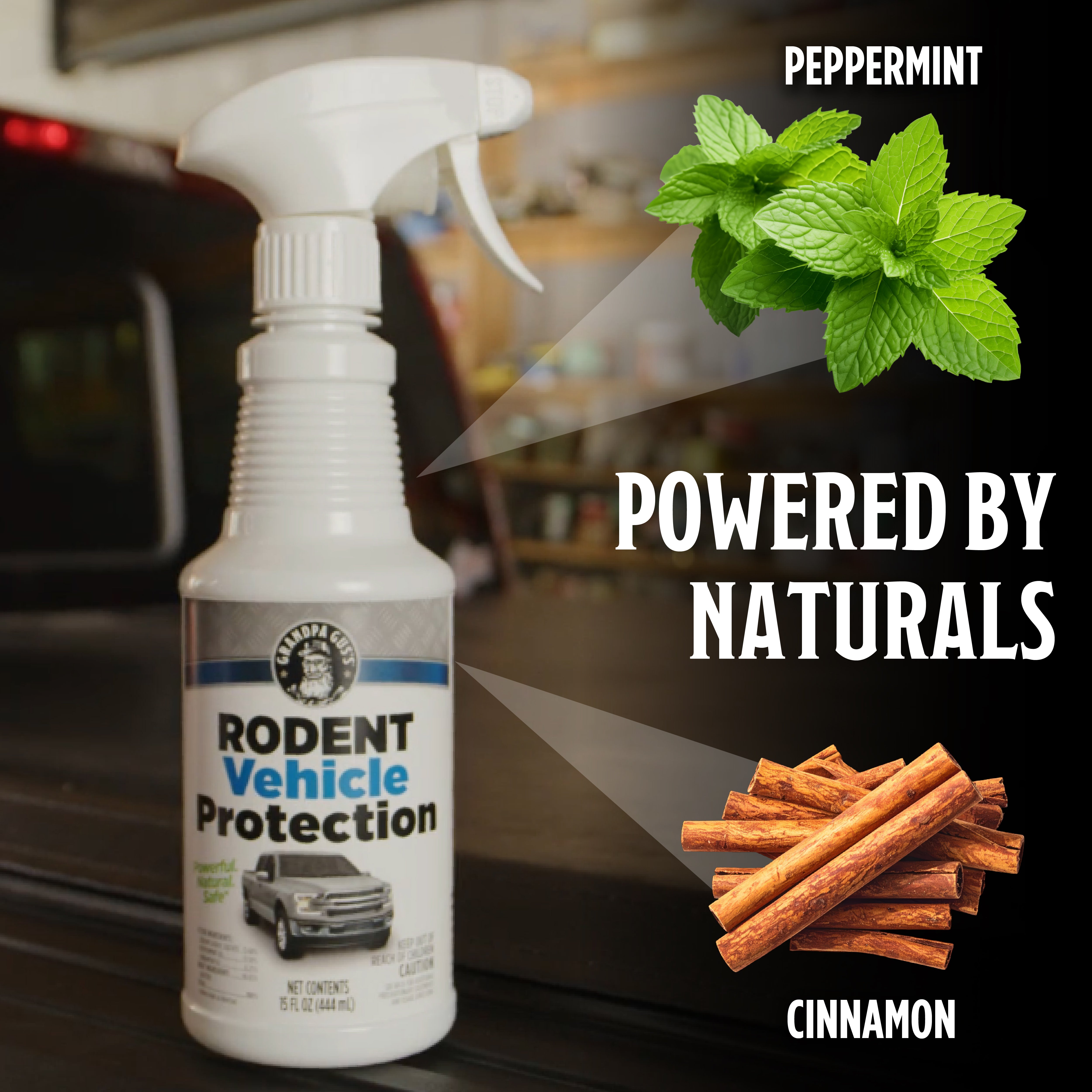 Rodent Vehicle Protection Spray