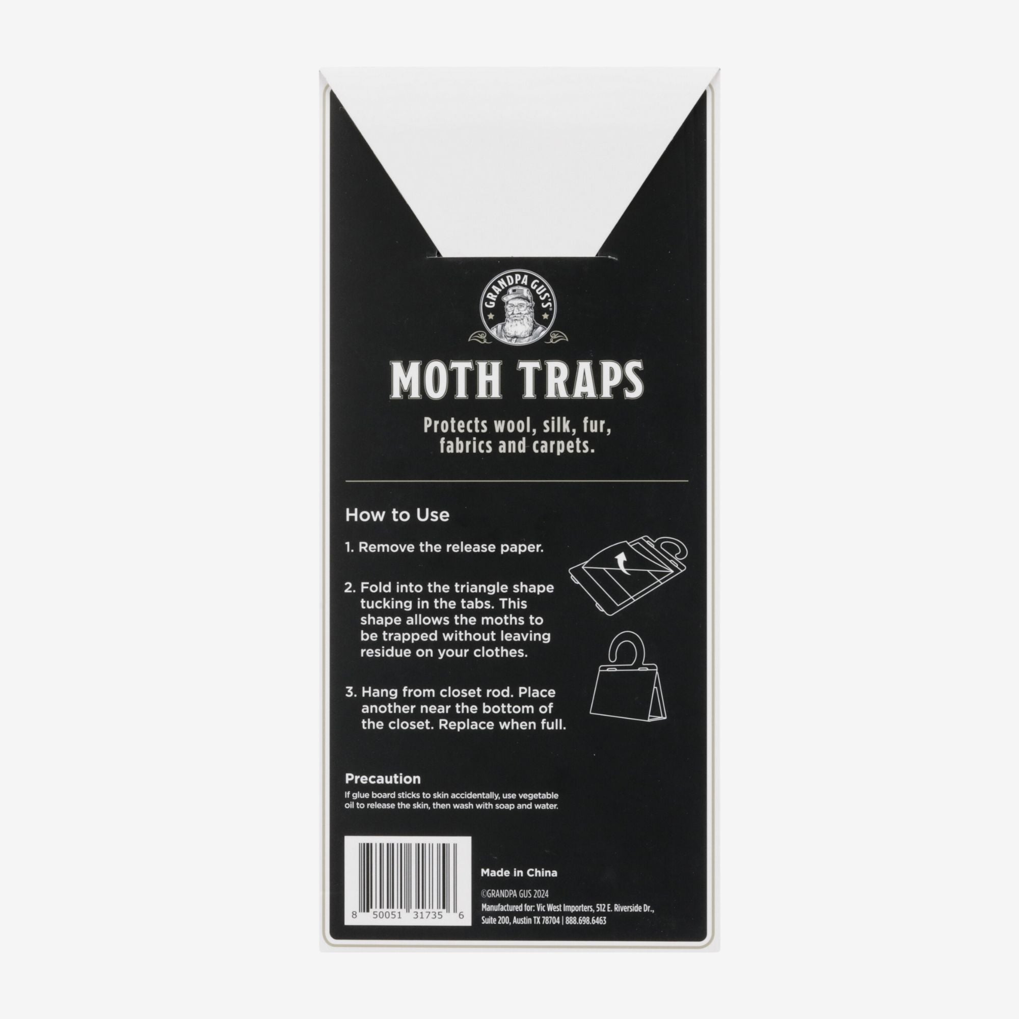 GIFT: Moth Traps (2 pack)