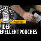 Spider Repellent Pouches