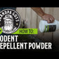 Rodent Repellent Powder
