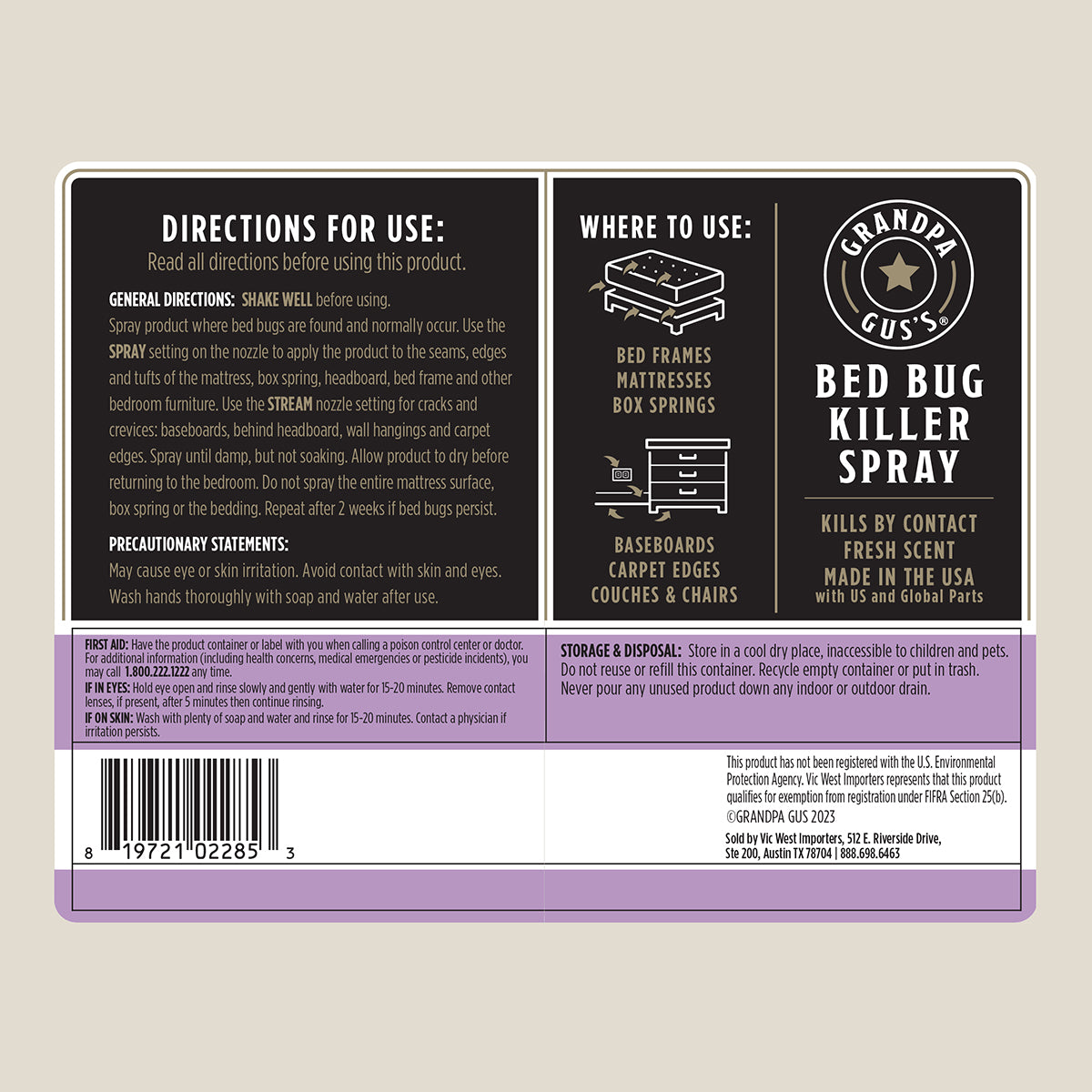 Bed Bug Killer Spray