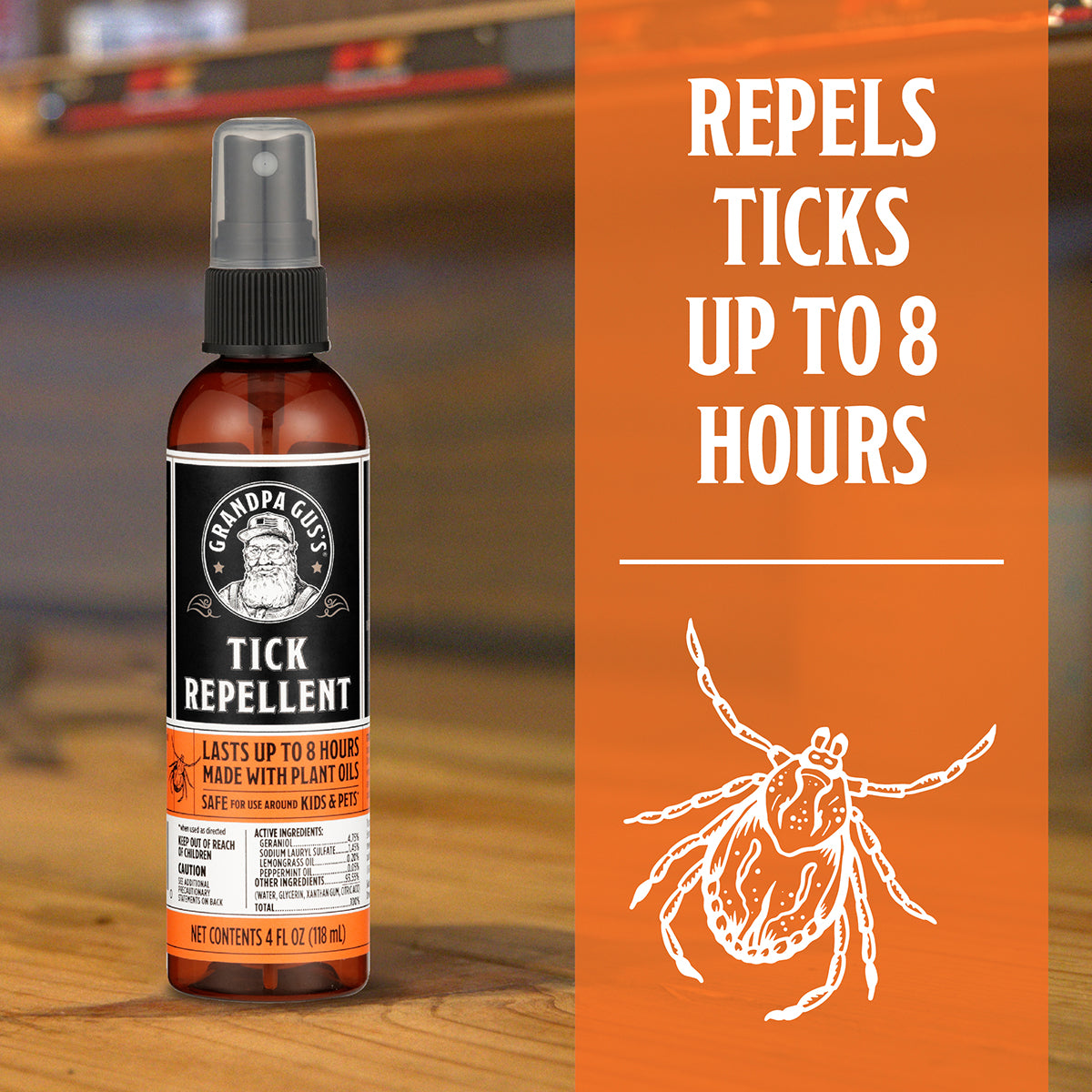 Tick Repellent Spray (2 pack)