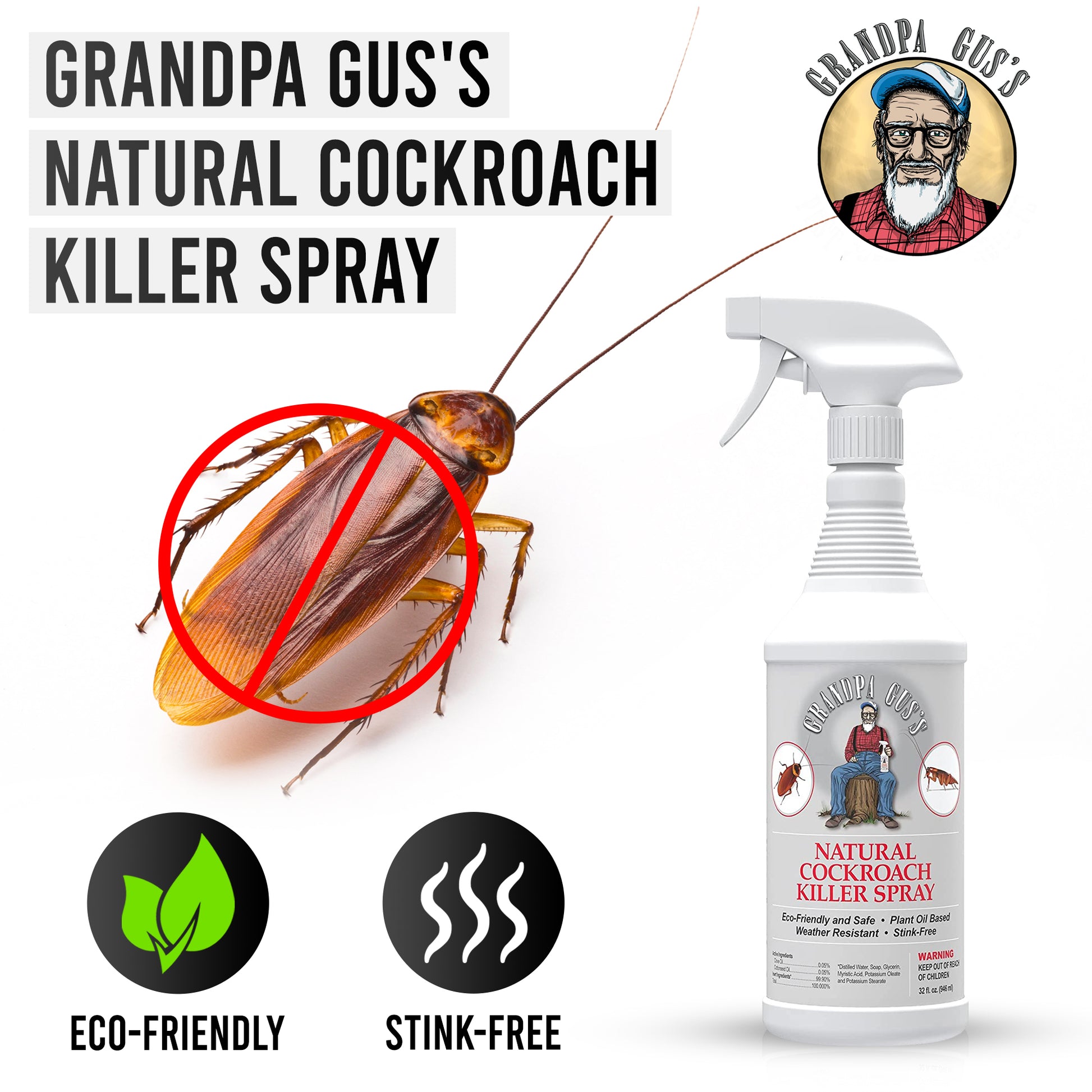 Closeout: Cockroach Spray – Grandpa Gus
