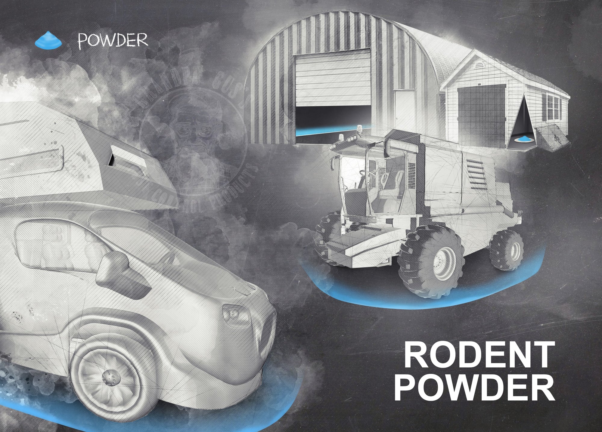 Rodent Repellent Powder