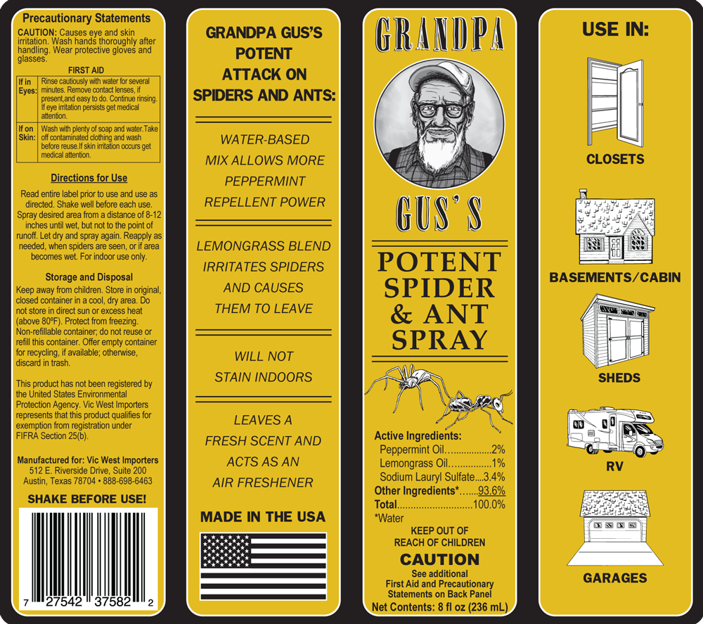 Closeout: Spider & Ant Repellent